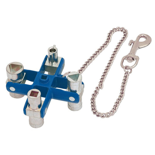 Expert Master Utility Key Four Arm Configuration With Double Keys 03073