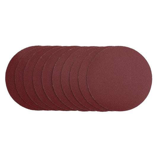Draper Sanding Discs 125mm Hook & Loop 240G 10 Pack 03156