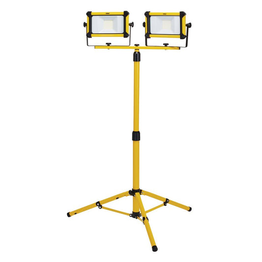 Draper 110V SMD LED Tripod Site Light 2 x 10W 2200 Lumens 03195