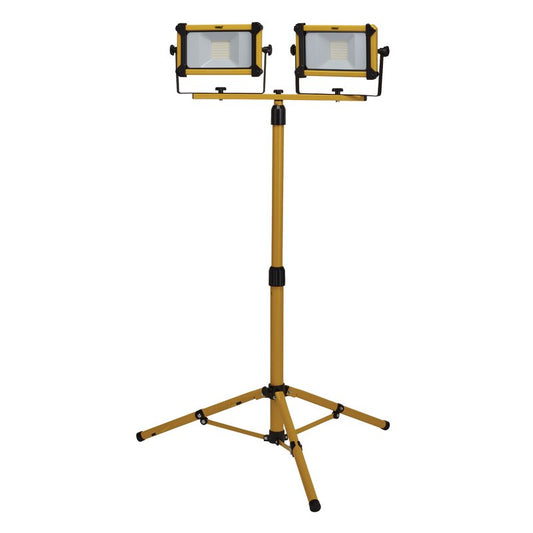 Draper 230V SMD LED Tripod Site Light 2 x 10W 2200 Lumens 03211