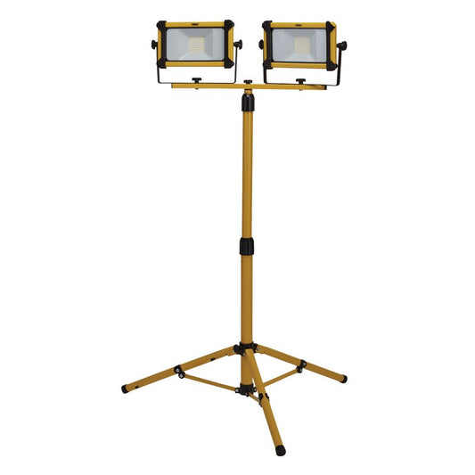 Draper 230V SMD LED Tripod Site Light 2 x 20W 4400 Lumens 03212