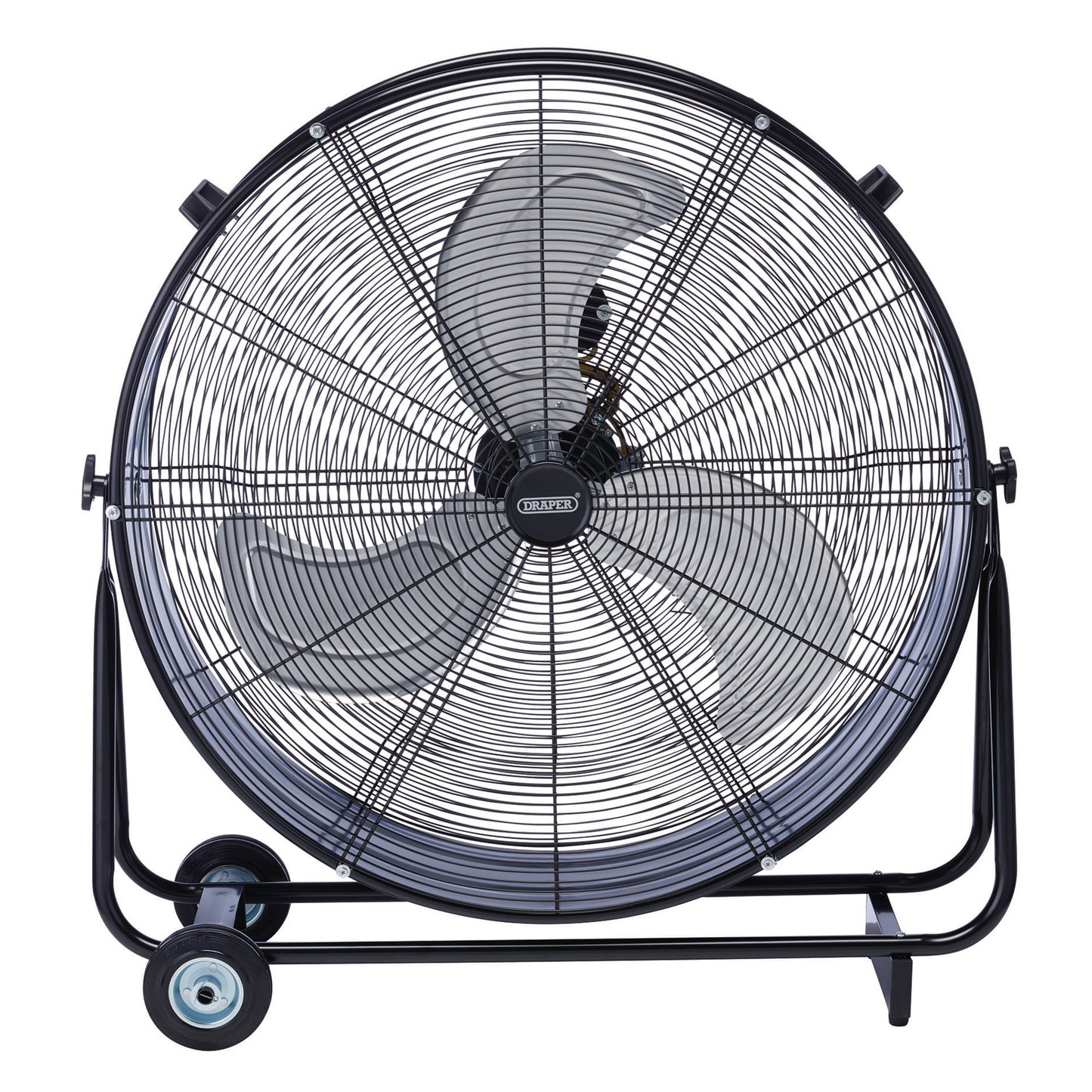 Draper 110V Drum Fan 30" 760mm 125W On Wheels Three Speed Heavy Duty 03368