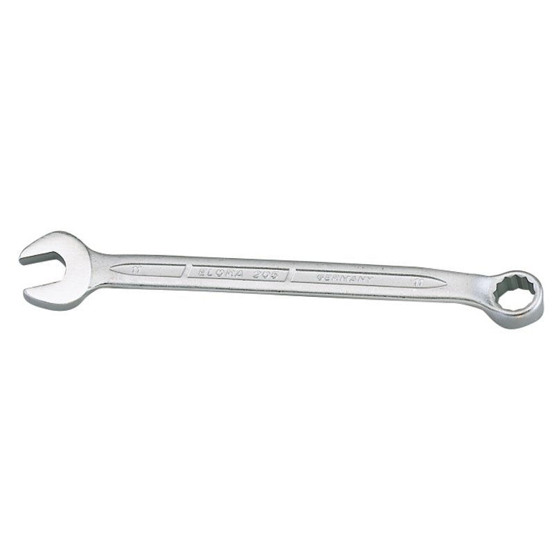 Elora 11mm Long Combination Spanner Bi-hexagon Ring And 15° offset jaw 03511