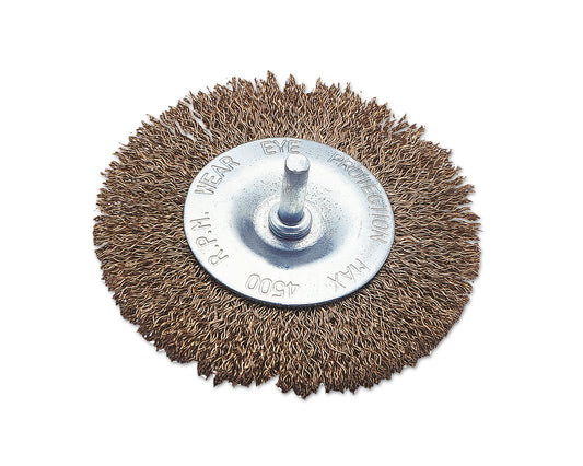 Laser Tools Wire Brush, Flat Type 4" 100mm 0353