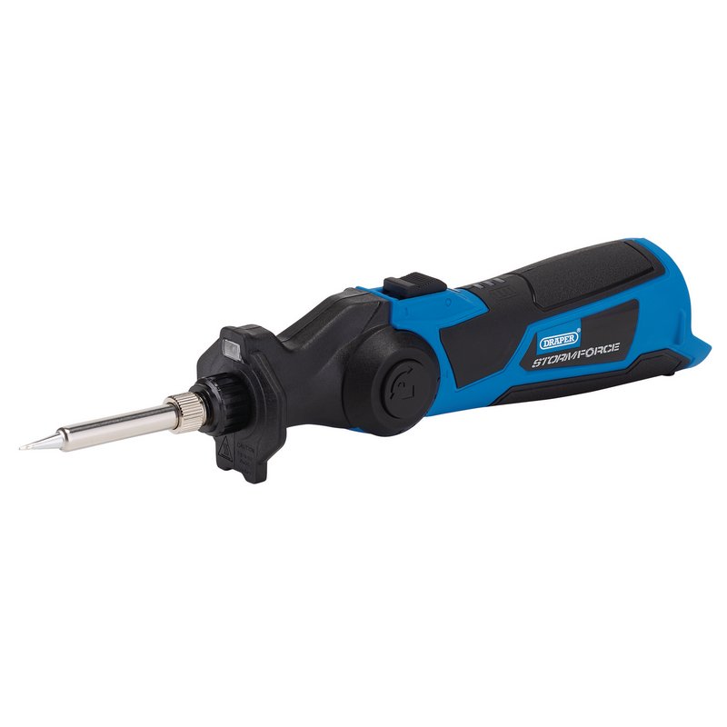 Draper 10.8V Soldering Iron With LED light capacity indicator Bare Unit 03860