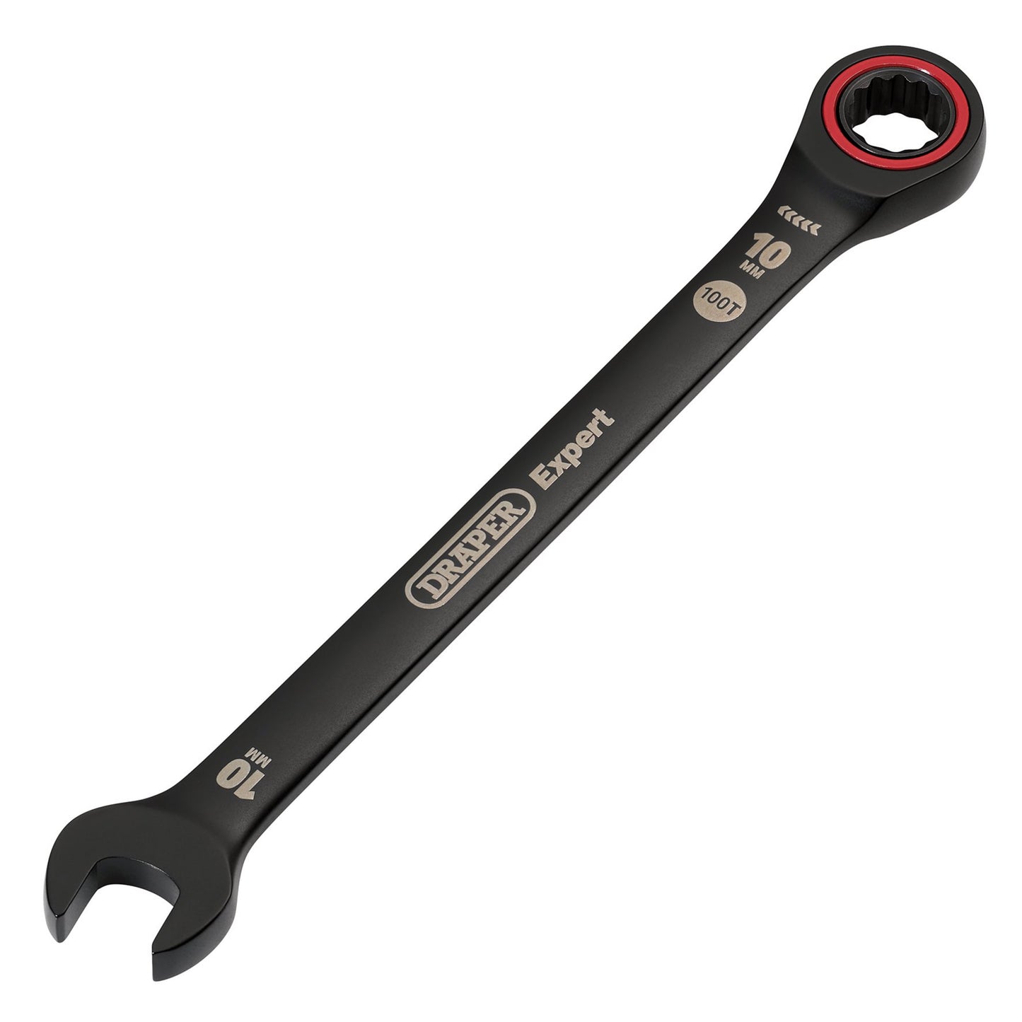 Draper Expert 10mm HI-TORQ Metric Ratchet Combination Spanner Black 03881