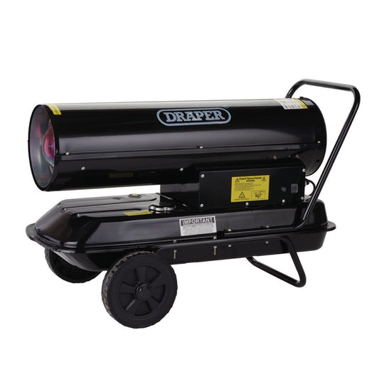 Draper 230V Diesel and Kerosene Space Heater 68,250 BTU/20kW Tank 19L 04175