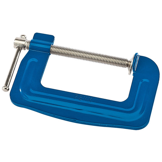 Draper G Clamp 75 x 38mm General Purpose Screw Handle And Swivel Shoe 04365
