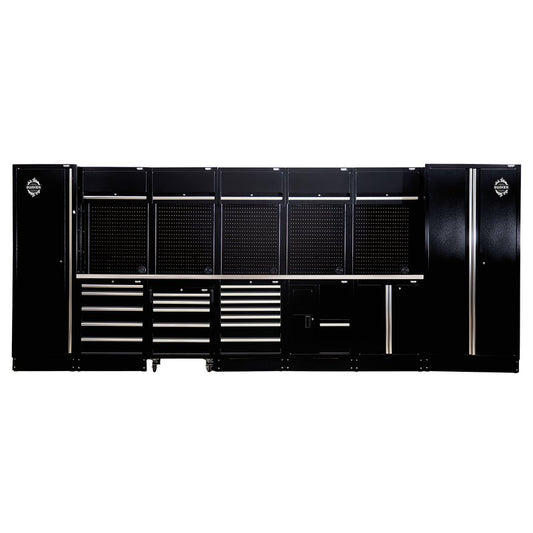 BUNKER Modular Storage Combo with Stainless Steel Worktop 25 Piece 04393