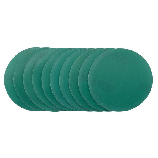 Draper Wet and Dry Sanding Discs Hook and Loop 75mm 400 Grit 10 Pack 04409