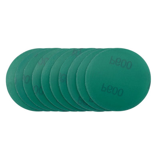 Draper Wet and Dry Sanding Discs Hook and Loop 75mm 600 Grit 10 Pack 04419
