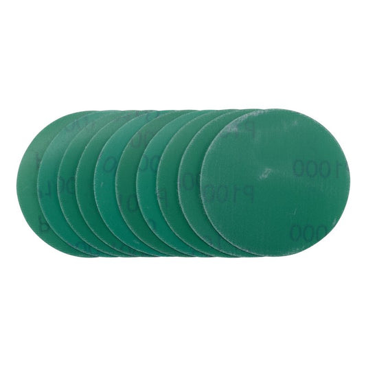 Draper Wet and Dry Sanding Discs Hook and Loop 75mm 1000 Grit 10 Pack 04426