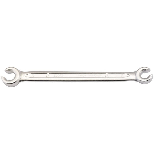 Elora 8 x 10mm Metric Flare Nut Spanner Chrome Plated Jaws Set At 15 Deg 04486