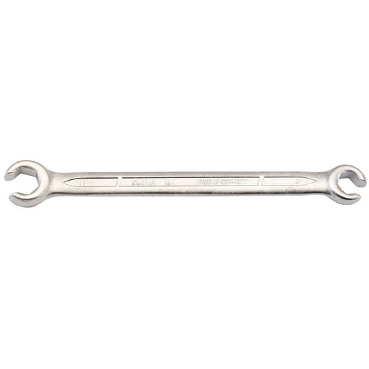 Elora 9 x 11mm Metric Flare Nut Spanner Chrome Plated Jaws Set At 15 Deg 04494