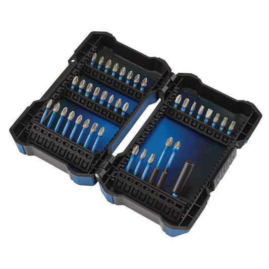Draper Expert Impact Screwdriver Bit Set 1/4" Hex 38 Piece Mixed 04929
