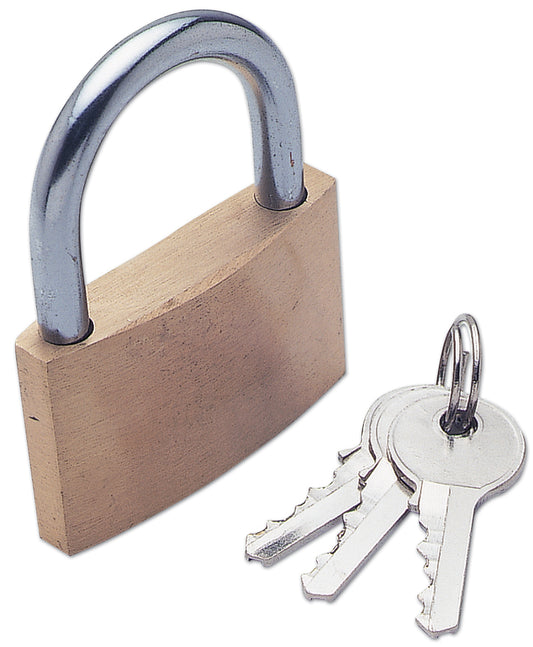 Laser Tools Brass Padlock 50mm 0498