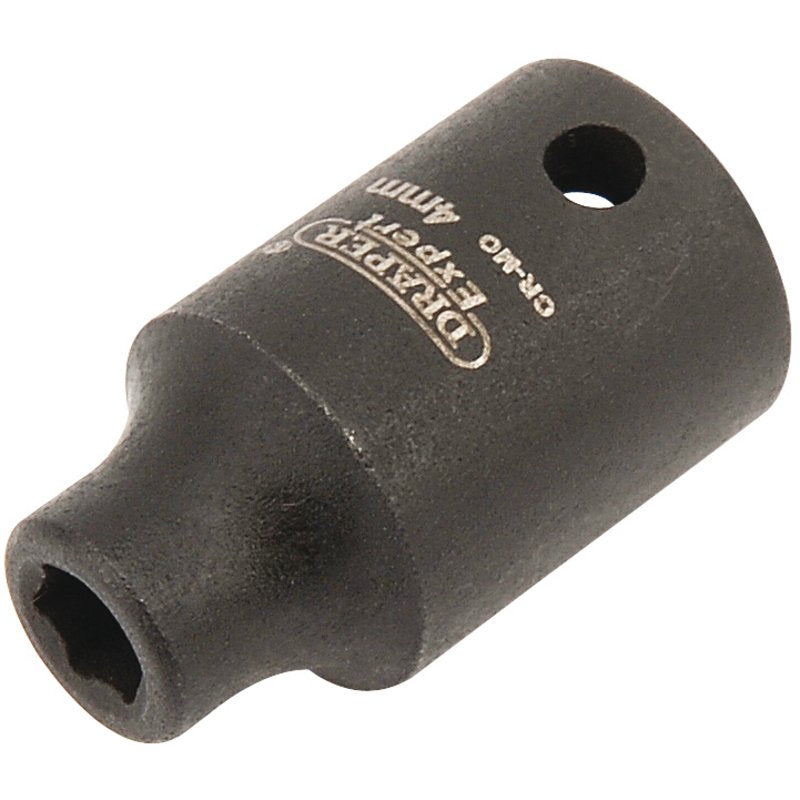Draper Expert 4mm 1/4"D 6 Point Impact Socket Standard Length HI-TORQ