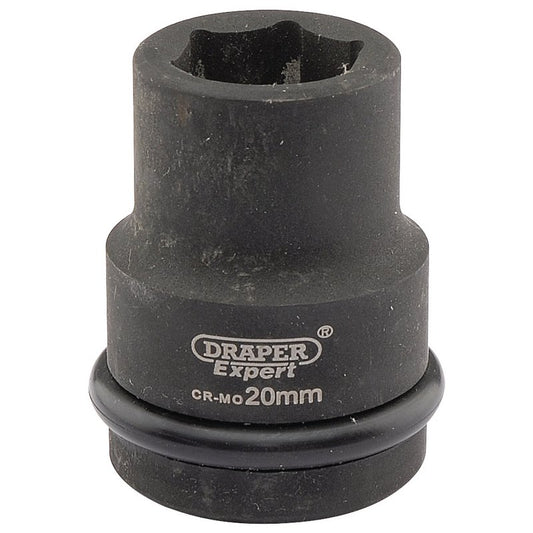 Draper Expert 20mm 3/4"D 6 Point Impact Socket Metric Standard HI-TORQ 05001