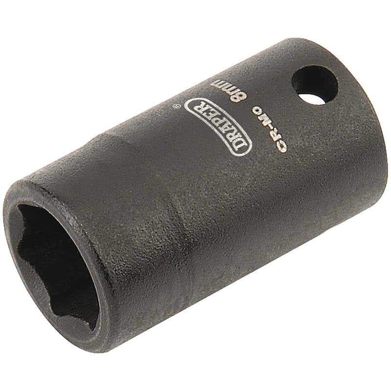 Draper Expert 8mm 1/4"D 6 Point Impact Socket Standard Length HI-TORQ