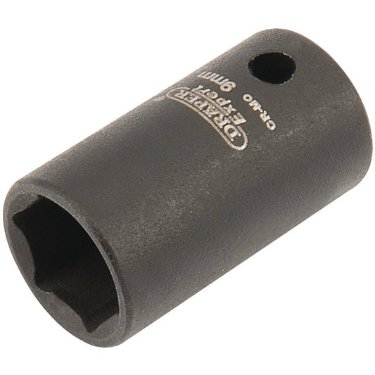 Draper Expert 9mm 1/4"D 6 Point Impact Socket Standard Length HI-TORQ
