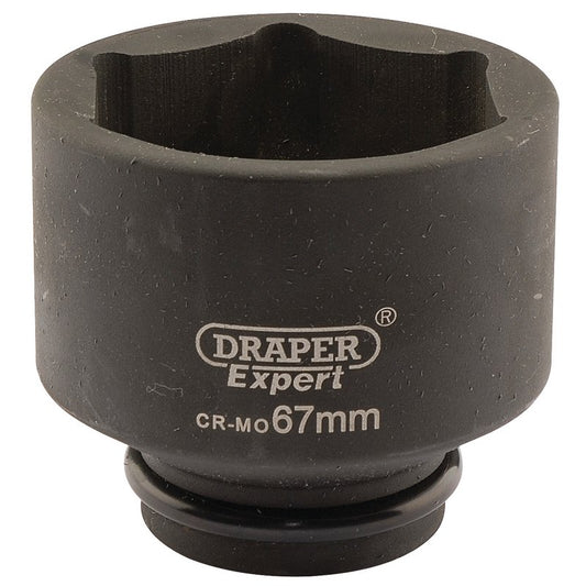 Draper Expert 67mm 3/4"D 6 Point Impact Socket Metric Standard HI-TORQ 05044