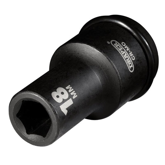 Draper 18mm 3/4"D Deep Impact Socket 6 Point Metric Hi-TORQ 05050