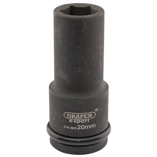 Draper Expert 20mm 3/4"D 6 Point Deep Impact Socket Metric HI-TORQ 05052