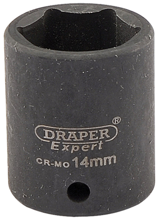 Draper Expert 14mm 1/4"D 6 Point Impact Socket Standard Length HI-TORQ 05059