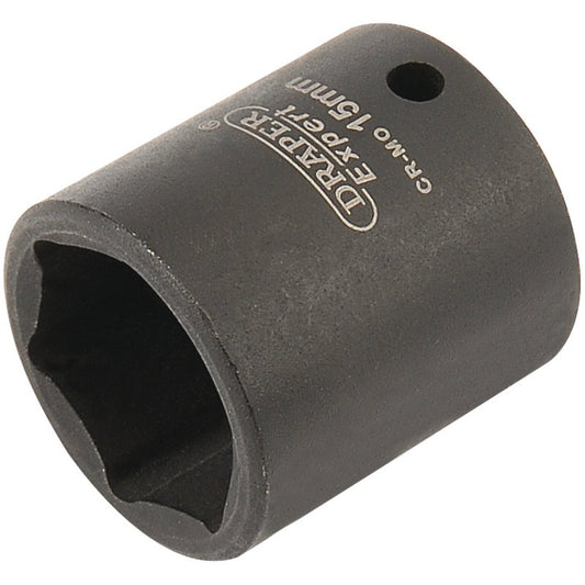 Draper Expert 15mm 1/4"D 6 Point Impact Socket Standard Length HI-TORQ