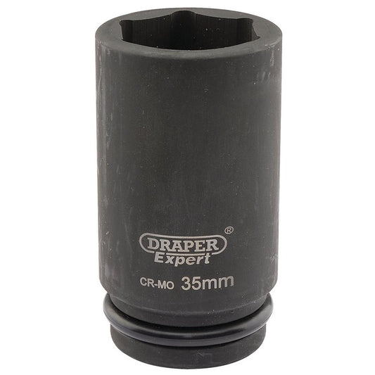 Draper 35mm 3/4"D Deep Impact Socket 6 Point Metric Hi-TORQ 05066