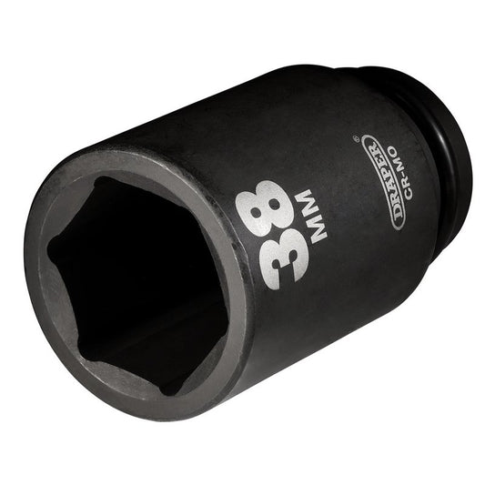 Draper 38mm 3/4"D Deep Impact Socket 6 Point Metric Hi-TORQ 05069