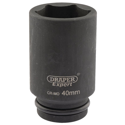 Draper Expert 40mm 3/4"D 6 Point Deep Impact Socket Metric HI-TORQ 05071
