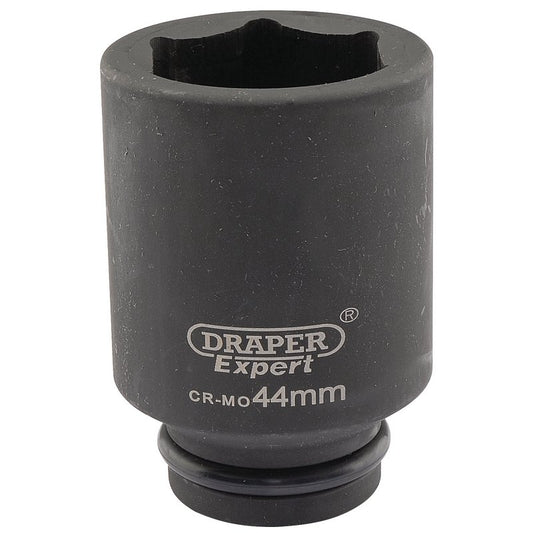 Draper Expert 44mm 3/4"D 6 Point Deep Impact Socket Metric HI-TORQ 05075