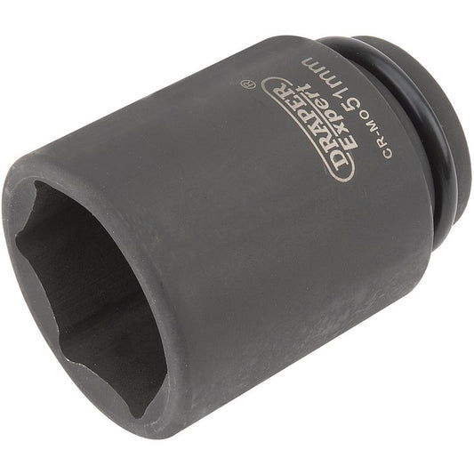 ****Draper Expert HI-TORQ&#174; 6 Point Deep Impact Socket, 3/4" Sq. Dr., 51mm - Discontinued