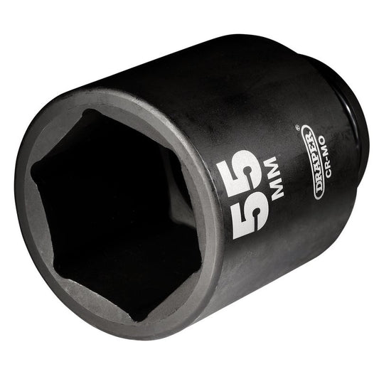 Draper 55mm 3/4"D Deep Impact Socket 6 Point Metric Hi-TORQ 05085
