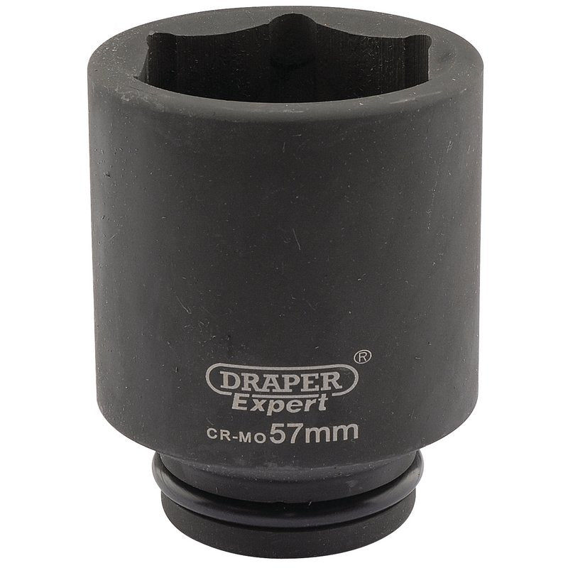 Draper Expert 57mm 3/4"D 6 Point Deep Impact Socket Metric HI-TORQ 05086