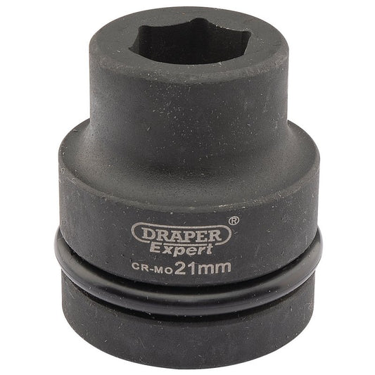 Draper Expert 21mm 1"D 6 Point Metric Impact Socket Standard HI-TORQ 05102