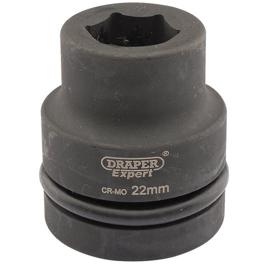 Draper Expert 22mm 1"D 6 Point Metric Impact Socket Standard HI-TORQ 05103
