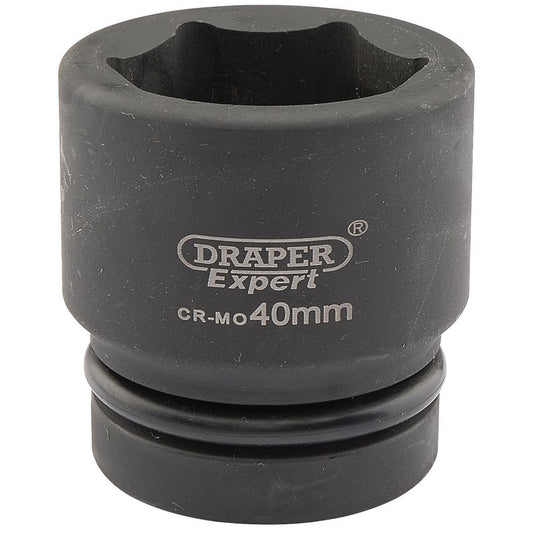Draper Expert 40mm 1"D 6 Point Metric Impact Socket Standard HI-TORQ 05120