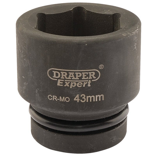 Draper Expert 43mm 1"D 6 Point Metric Impact Socket Standard HI-TORQ 05123