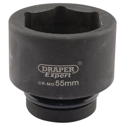 Draper Expert 55mm 1"D 6 Point Metric Impact Socket Standard HI-TORQ 05126