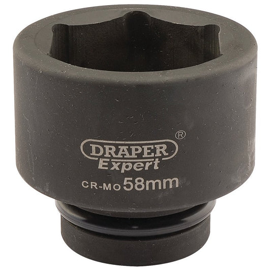Draper Expert 58mm 1"D 6 Point Metric Impact Socket Standard HI-TORQ 05128