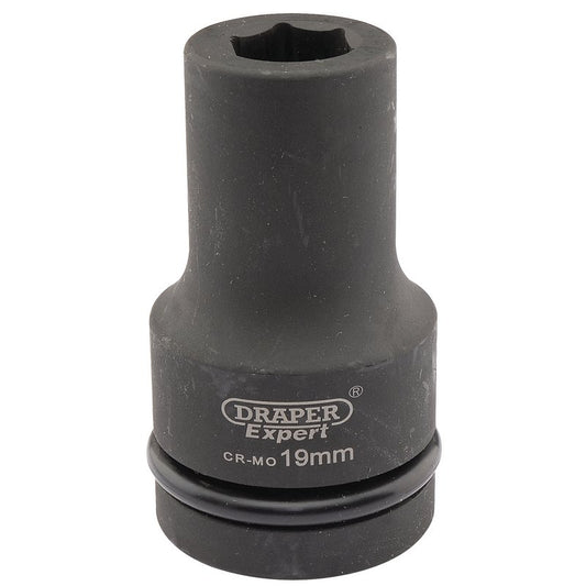 Draper Expert 19mm 1"D 6 Point Deep Impact Socket HI-TORQ