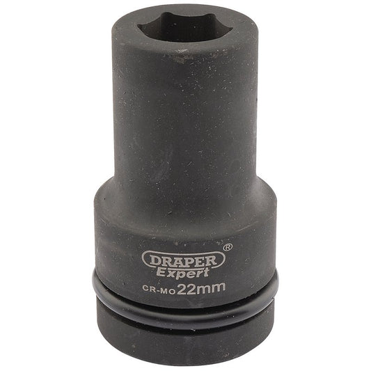 Draper Expert 22mm 1"D 6 Point Deep Impact Socket HI-TORQ