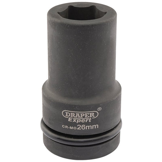 Draper Expert 26mm 1"D 6 Point Deep Impact Socket HI-TORQ