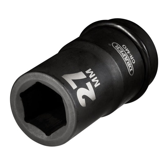 Draper 27mm 1" Dr Deep Impact Socket Single Hex HI-TORQ