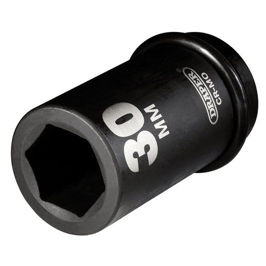 Draper 30mm 1" Dr Deep Impact Socket Single Hex HI-TORQ