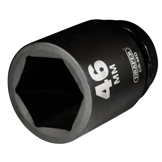 Draper 46mm 1" Dr Deep Impact Socket Single Hex HI-TORQ
