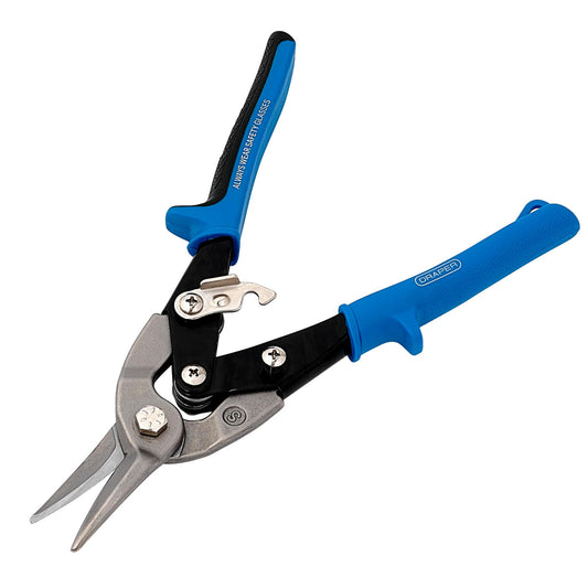 Draper Soft Grip Compound Action Tinman's Aviation Shears 250mm 05524