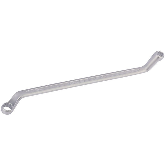 Elora 1/4 x 5/16" Deep Crank Imperial Ring Spanner Offset at 45° bi-hex 05666